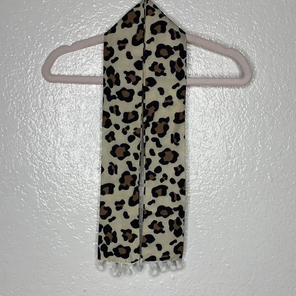 Leopard Short Sleeve Onesie With Matching Headband 2T